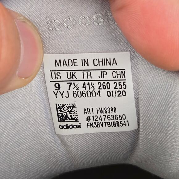 Adidas Womens 9 Ultra Boost DNA S&L Grey Two Casual Lifestyle Gym Running Shoe - Picture 12 of 12